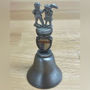 Frankenmuth, Michigan Pewter Souvenir Bell by Fort.